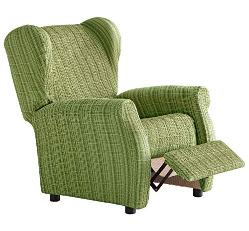 Martina Home Mejico - Funda elástica de Sillón Relax, Verde, 32x42x8 cm