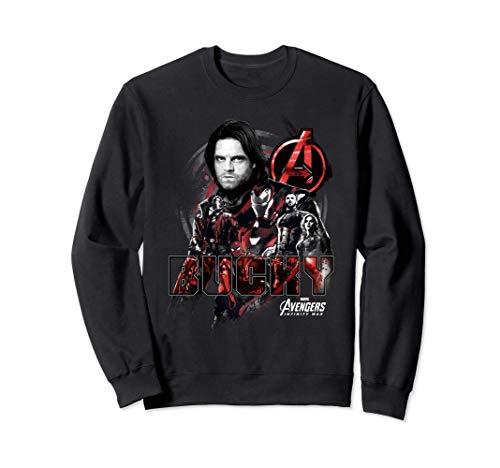 Marvel Avengers Infinity War Bucky Crew Sudadera