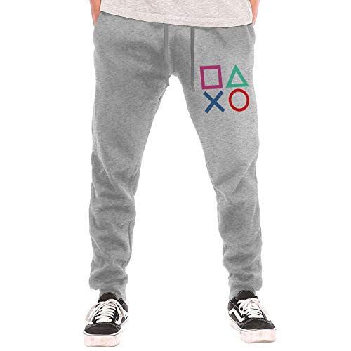 Mary S West Playstation Joypad Pantalones de Hombre Pantalón Largo de algodón de Ajuste clásico para Hombre Ropa Interior Pantalones elásticos Casuales de Ajuste atlético con 3 Bolsillos