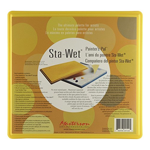 Masterson Sta-Wet Painters Pal Palette no. 912 Sta-Wet Painters Pal by Masterson