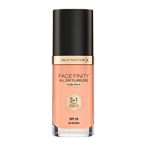 Max Factor 56124 Face Finity 3 in 1 Base de Maquillaje, SPF20 - 30 ml