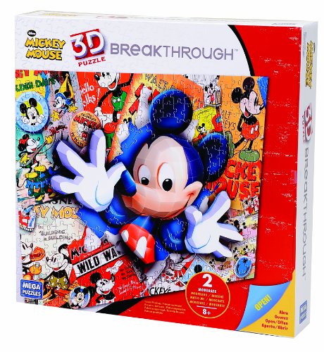 Mega Bloks 50674 Puzzle 3D Mickey Mouse