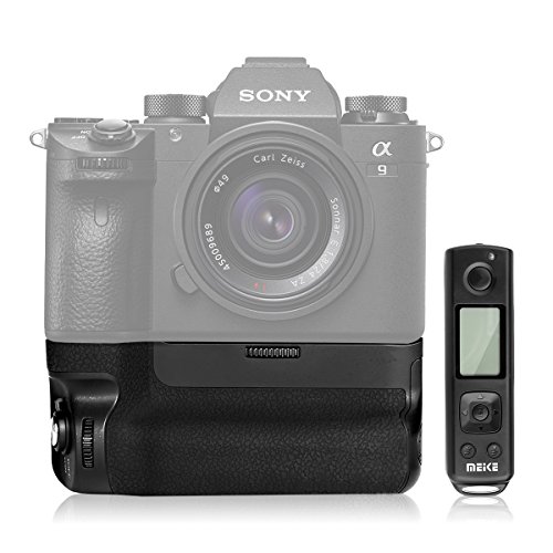 Meike - la nueva MK A9 Pro empuñadura de batería integrado 2,4 gHz mando a distancia de hasta 100 m para control de disparo vertical-shooting función para Sony A9 a7riii cámara