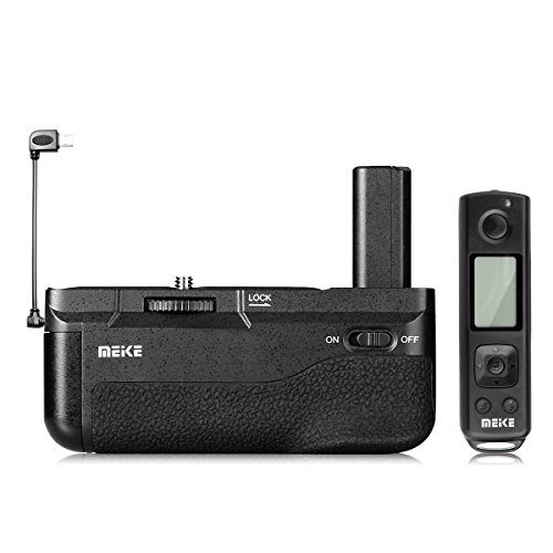 Meike mk-a6300 Pro Controlador de mando a distancia de 2,4 GHz integrado de hasta 100 m para el control de disparo para cámara Sony A6300 A6000 con voking paño de limpieza