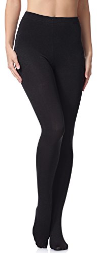 Merry Style Medias Mallas Térmicas Mujer 24555 (Negro, EU 40/42=ES 42/44)