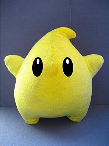 MIAOGOU Super Mario Juguete Super Mario Galaxy Luma Cosplay Mascota Juguete Amarillo Relleno & Peluche Cartoon Doll