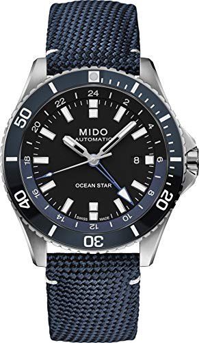 Mido orologio Ocean Star GMT 44mm Ceramica BLU automatico M026.629.17.051.00