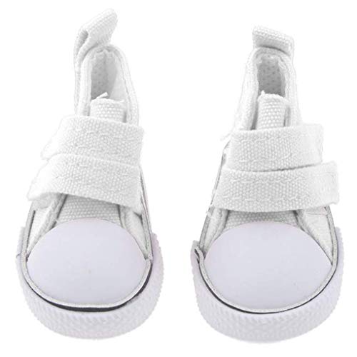 Morza 1 Zapatos de Lona muñeca Par 5 cm seakers muñeca de Juguete Calzado Deportivo Zapatillas de Tenis para niños Juguetes del Regalo