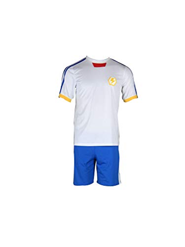 Mtxc hombre Inazuma Eleven cosplay japonés camiseta de fútbol 2 nd