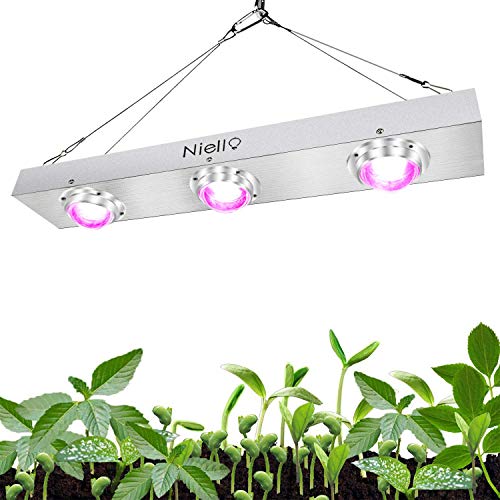 Niello COB LED Grow Light, 600W Luz de Espectro Completo Crecimiento para Plantas de Interior, para hidroponía Sistema de Invernadero para Plantas de Interior para el Crecimiento y la floración