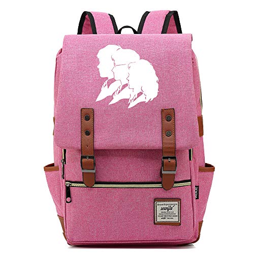 NYLY Harry Potter Avatar Mochila niños Bolsa de Almuerzo Bolsa Colorida Mochila Juvenil Grande Rosa