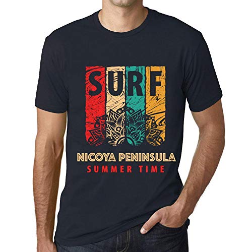 One in the City Hombre Camiseta Vintage T-Shirt Gráfico Surf Summer Time NICOYA Peninsula Marine