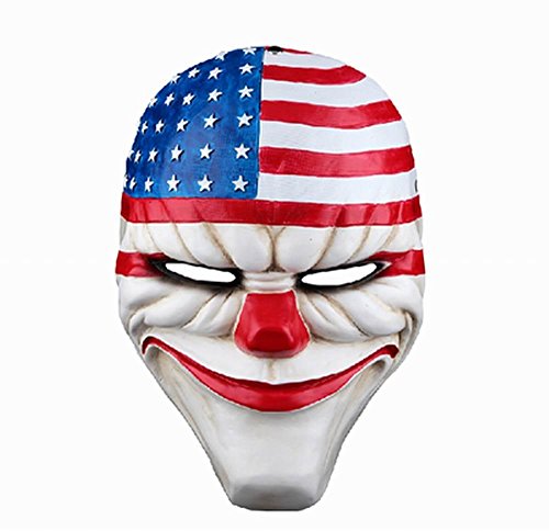 Online Payday 2 Dallas máscara Heist Joker Disfraz Props Collection Cosplay Máscara se vende por bestlife