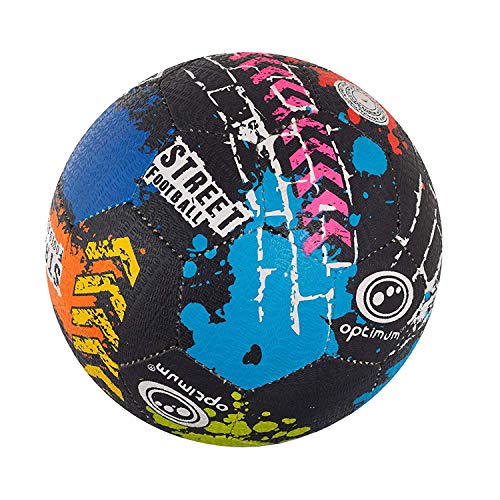 OPTIMUM Street - Pelota de fútbol, Unisex, Street, Multicolor