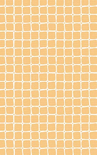 Pale Orange Net - Lined Notebook with Margins - 5x8: 101 Pages, 5 x 8, College Ruled, Journal, Soft Cover