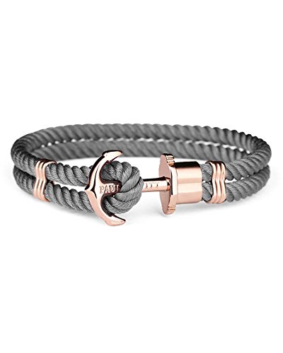 Paul Hewitt Pulsera cuerda Mujer oro rosa - PH-PH-N-R-GR-M