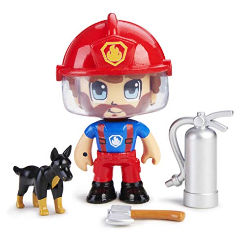 Pinypon Action - Figura Emergencia con Perro, Multicolor (Famosa 700015151)