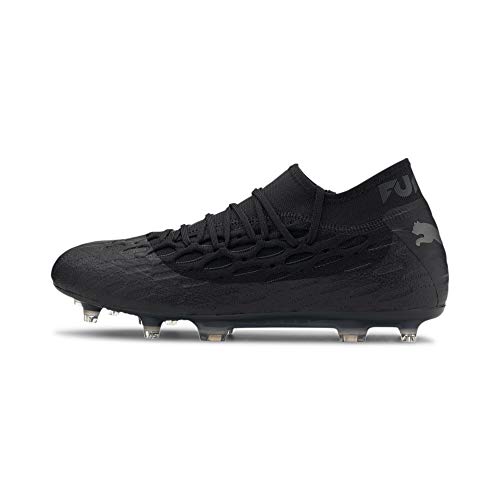 PUMA Future 5.2 Netfit FG/AG, Zapatillas de fútbol Hombre, Negro Black/Asphalt, 45 EU