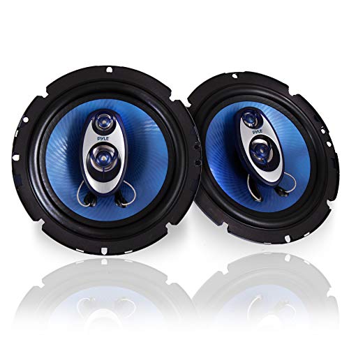 Pyle PL63BL - Sistema de altavoces 360 vatios, 3-way de 6.5", azul