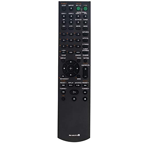 RMAAU019 Mando a Distancia de Repuesto - VINABTY Reemplace Control Remoto para Sony AV System RM-AAU019 RM-AAU017 STR-K402 STR-K670P Remote Controller