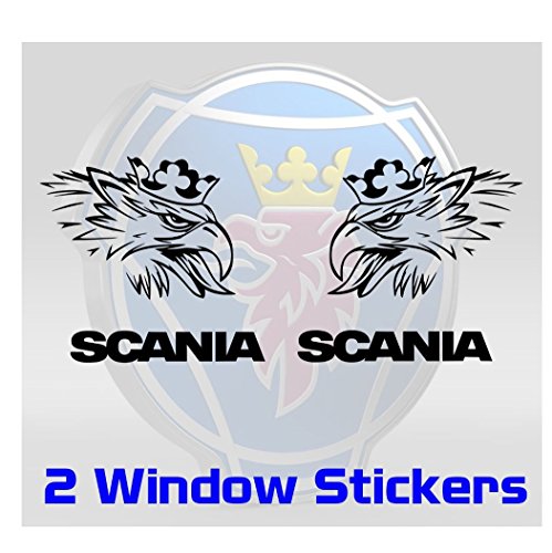 Scania - Pegatinas para ventana de camión y camión, cristal para parabrisas de cabina
