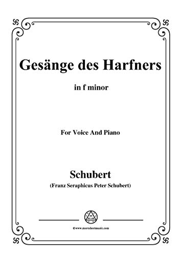 Schubert-An die Türen will ich schleichen Op.12 No.3 in f minor,for Voice and Piano (French Edition)