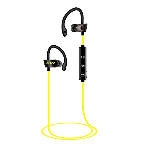 Sencillo Vida Auriculares Deportivos Bluetooth inalámbricos, Cancelación de Ruido, Auriculares estéreo portátiles, Sweatproof Stereo Sports Earbuds Earphone