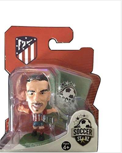 SoccerStarz Juego de Figuras clásicas Atlético Madrid Antoine Griezmann, Color Verde, Talla única (SOC951)