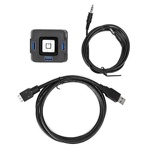 Socobeta Práctico Compacto Conveniente Ampliamente Utilizado 3 en 1 Amplia compatibilidad Chip Importado Interruptor de alimentación Externo Interfaz USB 3.0 Estabilidad para computadora de