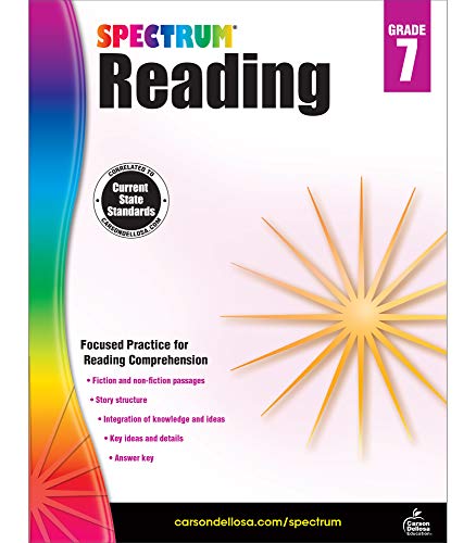 Spectrum Reading Workbook, Grade 7