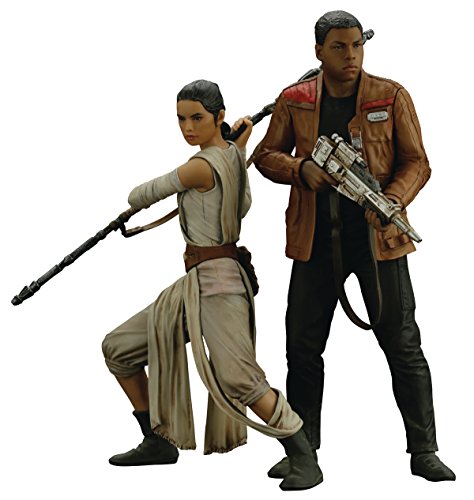 Star Wars SW121 Episodio 7 Rey y Finn Artfx+ Estatua