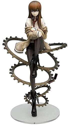 Steins;Gate: Kurisu Makise 1036 FIGURA DE PVC DE ACCIÓN, ANIME Pretty Girl Modelo hecho a mano / Escultura de caracteres, Colección de decoración de escritorio de computadora - Alto 24 cm, en caja