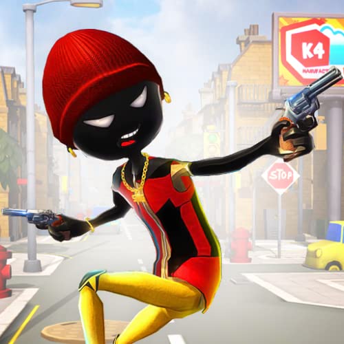 Stickman Criminal Vegas City Gangster Police Chase Fighting Survival Adventure Misión: Shadow Crime City Gangsters Mafia King Hard Time Battle Simulator 3D Game 2018