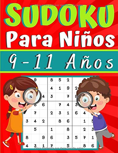 Sudoku para Niños 9-11 Anos: juegos para jugar en familia, 200 cuadrículas de nivel fácil con instrucciones y soluciones, niño y niña