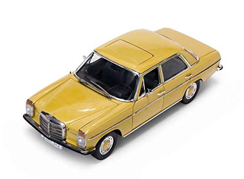 Sun Star Mercedes / 8 Strichachter W115 Sedán 1968 Amarillo Maqueta 1:18