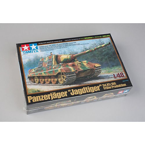 Tamiya 300032569 - La Segunda Guerra Mundial alemán Tanque Pesado Tiger Caza, la producción temprana. 01:48