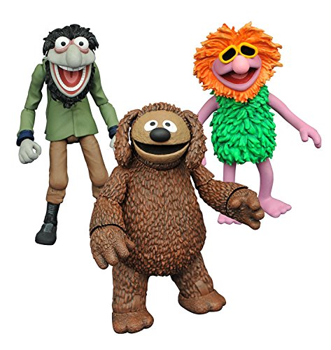 The Muppets MAY168098 Select Series 3 Rowlf y Crazy Harry Figura de acción , color/modelo surtido