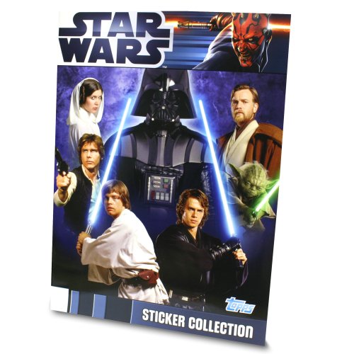 Topps Star Wars Movie Sticker Collection 2012 - Álbum de pegatinas