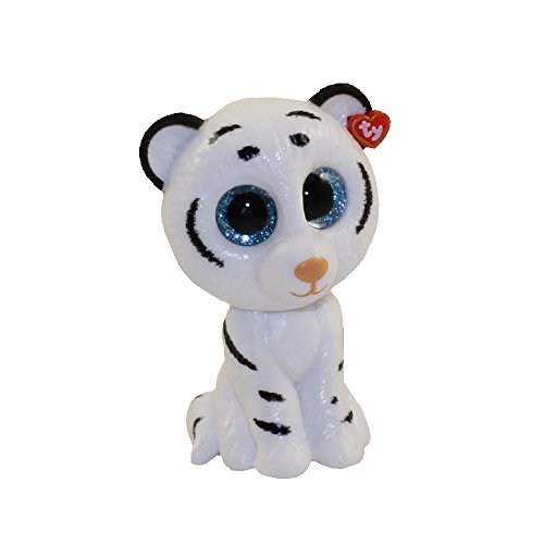 Ty Beanie Boos - Mini Boo Figuras Serie 2 - Tundra El Tigre Blanco (2")