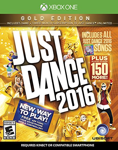 Ubisoft Just Dance 2016 Oro Xbox One Inglés vídeo - Juego (Xbox One, Danza, E10 + (Everyone 10 +))