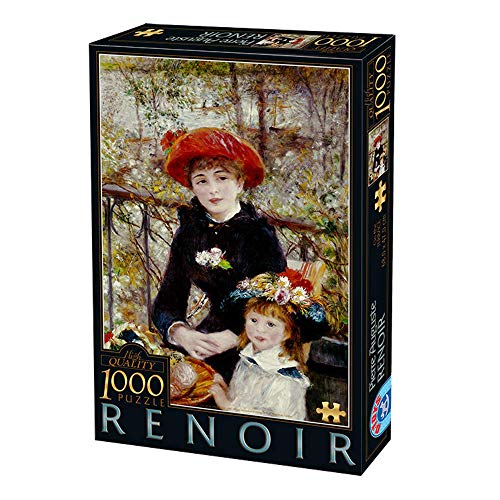 Unbekannt Puzzle 1000 Renoir, D-Toys 2