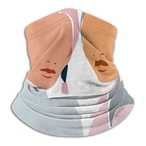 Uosliks Cuello Bufanda Hermosas Mujeres. Pastel Colors 10"x 11.6" Inch Multifunctional Hat Winter Outdoor Work Sports