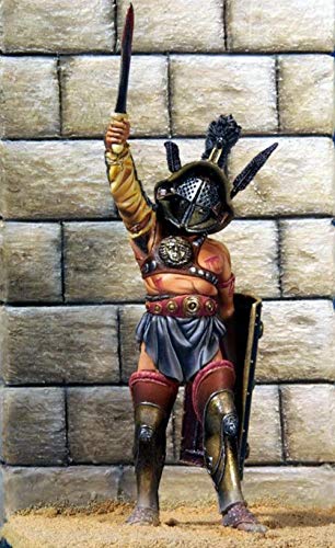 XINGCHANG Modelos A Escala 1/32 54Mm Gladiador Romano Mirmillone 54Mm Figura Modelo Histórico De Resina