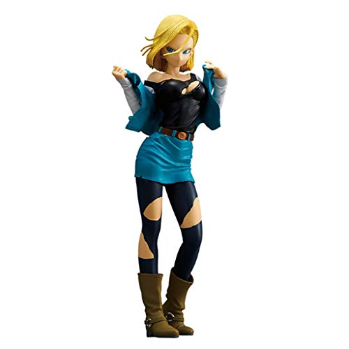 Yang baby Dragon Ball Z Glitter & Glamours Android 18 B Figura de acción ( Color : 1 )