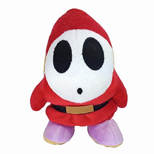 Yijinbo Shy Guy Super Mario Bros - Muñeca enmascarada de peluche (5 pulgadas)