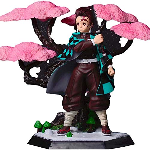 YUY Figura De Acción Demon Slayer Q, Lindo Anime Tanjiro Zenyi Nidouzi Butterfly Ninja Estatuas Colección De Estatuillas Regalos,A