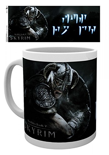 1art1 Skyrim - The Elder Scrolls V, Shout Taza Foto (9 x 8cm)