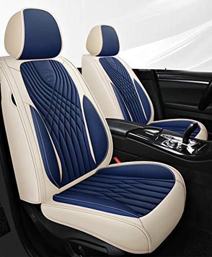 5 cubres de asiento de automóviles Conjunto completo Protectores de asiento de cuero a prueba de agua Cubiertas de cojín de automóviles Universal para Forester Legacy Outback Impreza,E