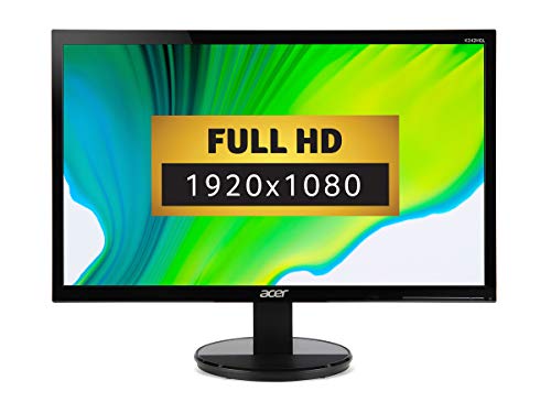 Acer K2 K242HL 24" Full HD TN+Film Negro pantalla para PC - Monitor (61 cm (24"), 250 cd / m², 1920 x 1080 Pixeles, 5 ms, LED, Full HD)