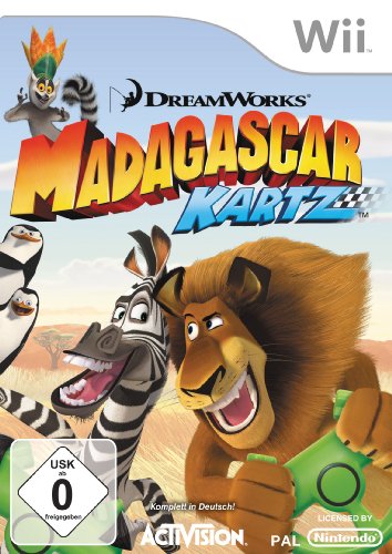 Activision Mad Karts of Madagascar (Wii) - Juego